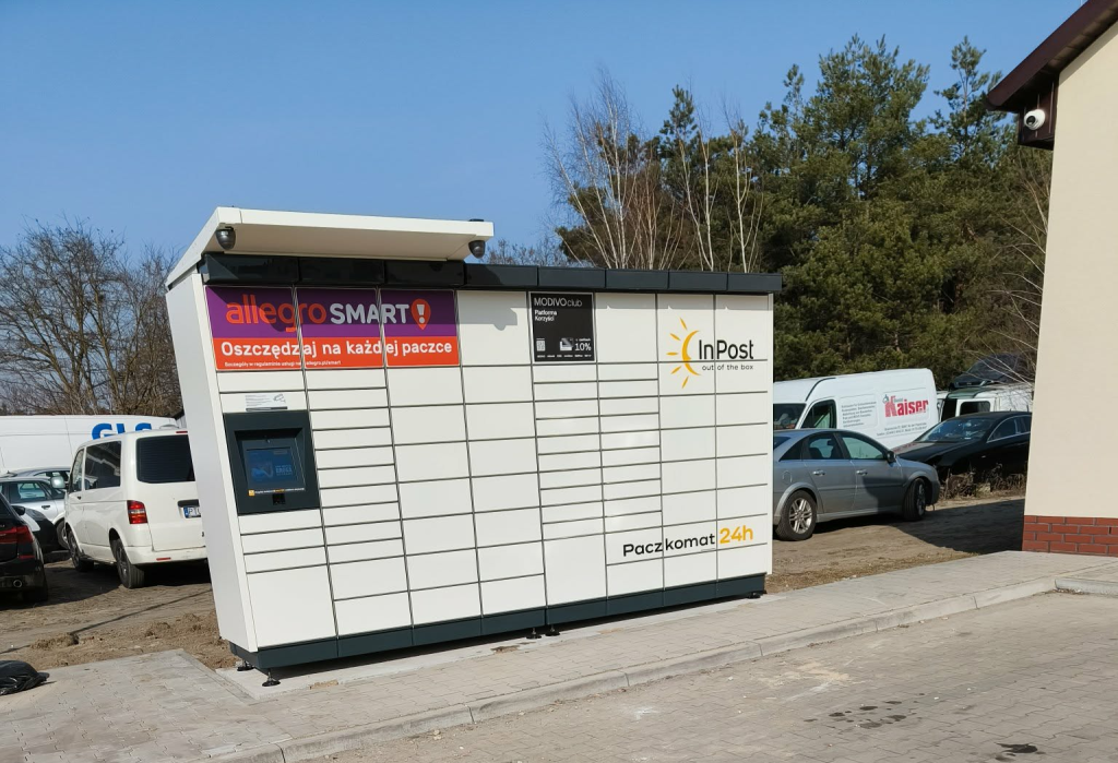 Paczkomat InPost Tomice