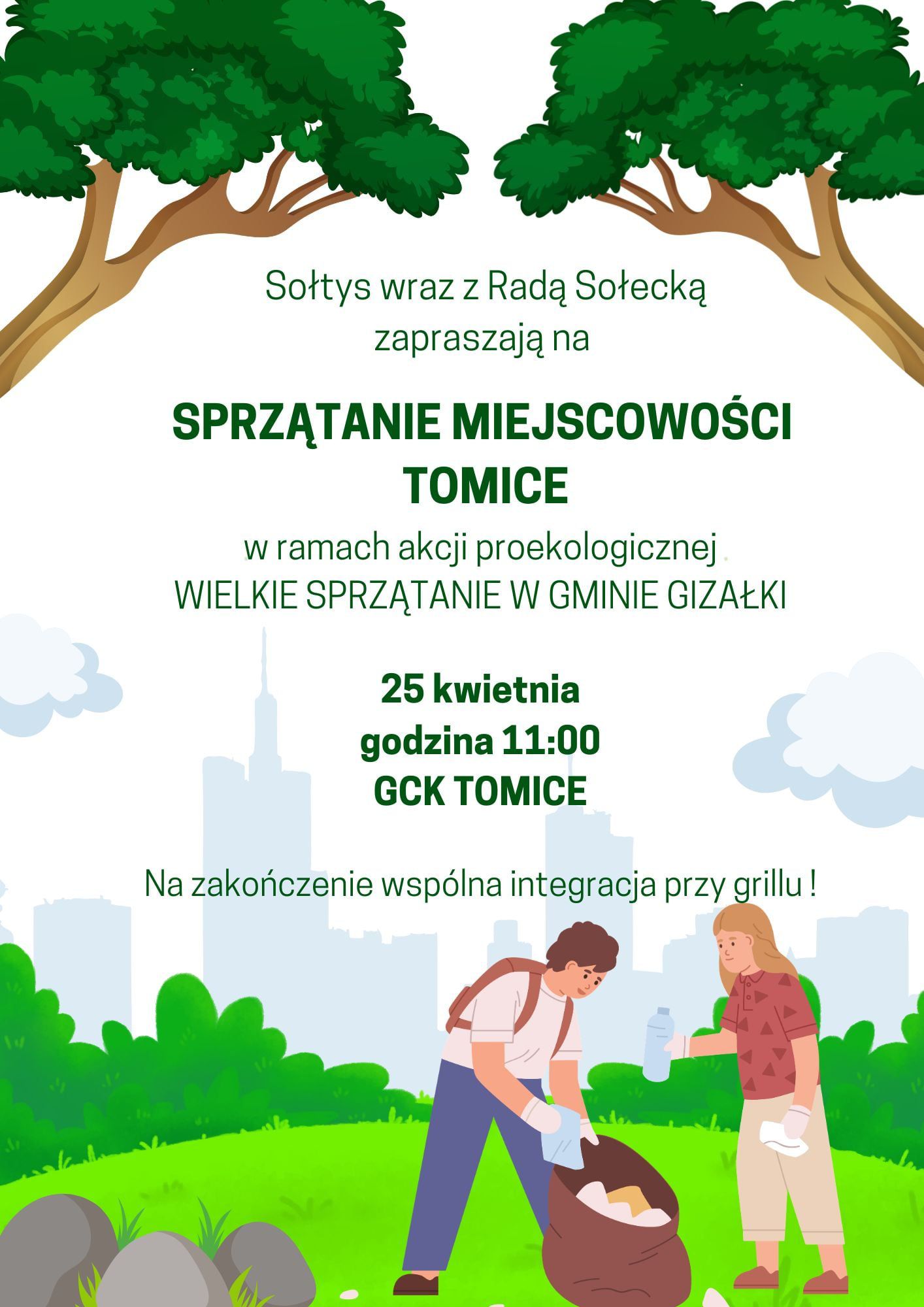 Sprzątanie Tomic 25 kwietnia