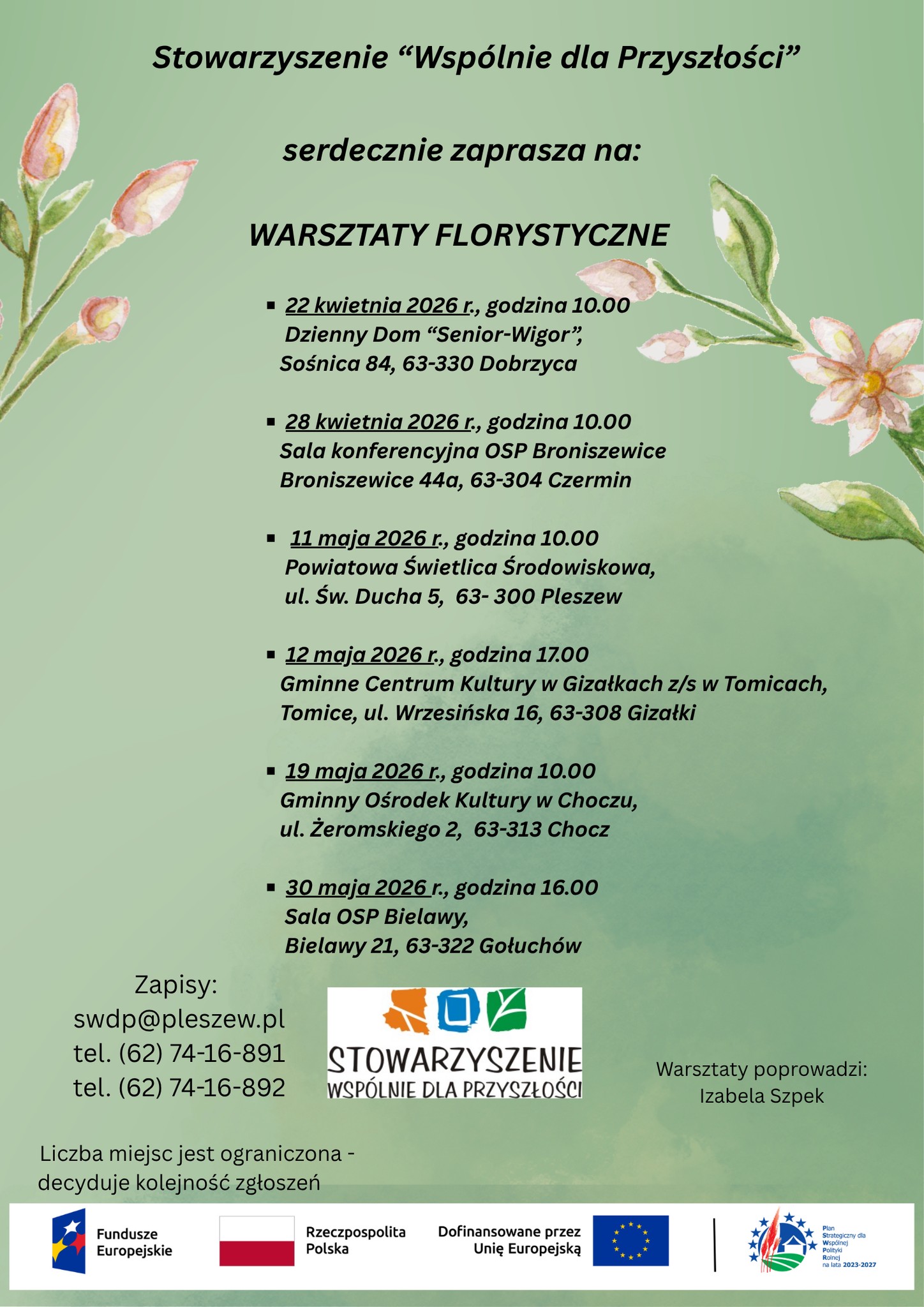 warsztaty florystyczne 2026