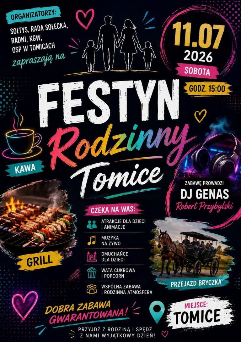 festyn rodzinny w Tomicach